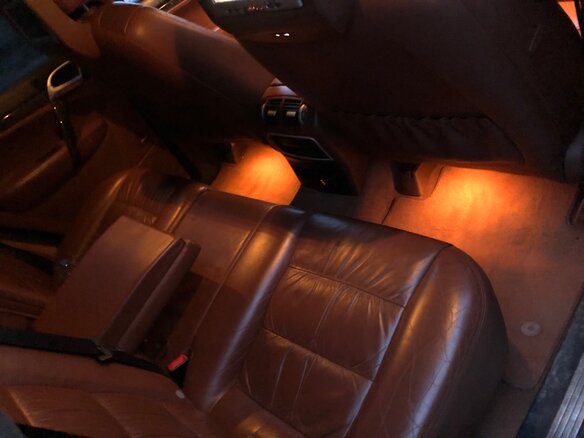 2007 Porsche Cayenne Turbo I Рестайлинг (957), чёрный, 1500000 рублей - вид 22