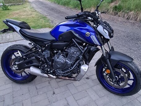 2021 Yamaha MT-07 (FZ-07), синий, 890000 рублей, вид 5