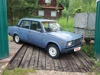 2003 Lada (ВАЗ) 2107, синий, 140000 рублей, вид 1