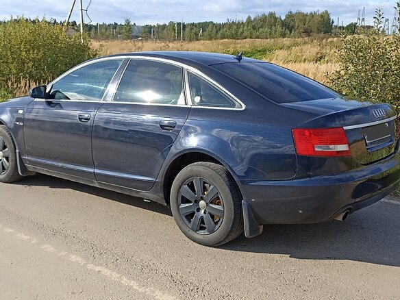 2007 Audi A6 III (C6), синий - вид 8