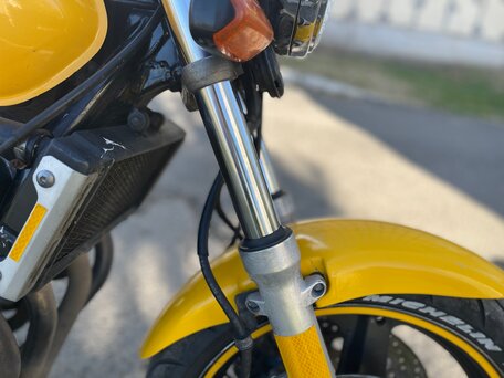 1995 Honda CB 400 Super Four, жёлтый, 335000 рублей, вид 4