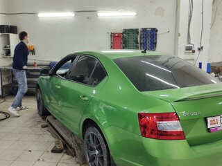 2014 Skoda Octavia RS III, зелёный, 1600000 рублей, вид 3