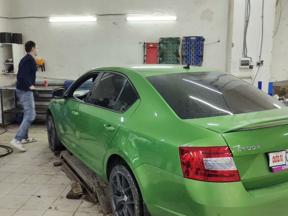 2014 Skoda Octavia RS III, зелёный, 1600000 рублей - вид 2