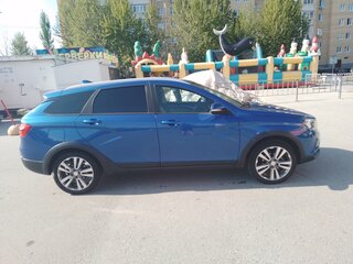 2020 Lada (ВАЗ) Vesta SW Cross I, синий, 1520000 рублей, вид 2