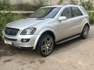 2008 Mercedes-Benz M-Класс 350 II (W164) Рестайлинг, серебристый, 1230000 рублей, вид 3