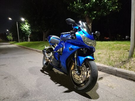2000 Honda CBR 929RR Fireblade, синий, 310000 рублей, вид 3