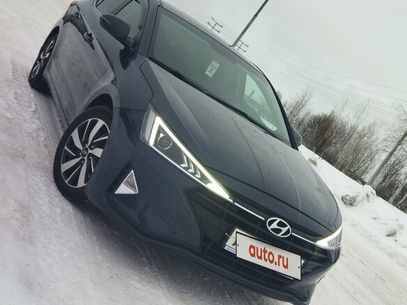 2019 Hyundai Elantra VI (AD) Рестайлинг, синий, 1835000 рублей - вид 18