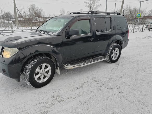 2007 Nissan Pathfinder III, чёрный, 1250000 рублей - вид 2