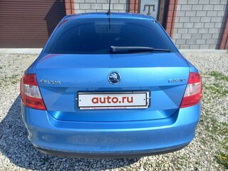 2017 Skoda Rapid I Рестайлинг, синий, 1400000 рублей, вид 4