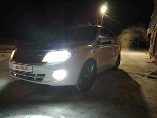 2014 Lada (ВАЗ) Granta I, белый, 440000 рублей, вид 2