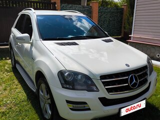 2011 Mercedes-Benz M-Класс 350 II (W164) Рестайлинг, белый, 2100000 рублей, вид 3