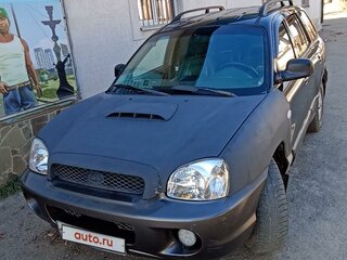 2001 Hyundai Santa Fe I, чёрный, 390000 рублей, вид 2