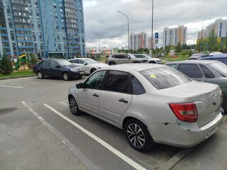 2017 Lada (ВАЗ) Granta I, серебристый, 690000 рублей, вид 5