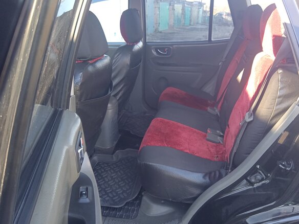 2002 Hyundai Santa Fe I, чёрный, 520000 рублей - вид 10