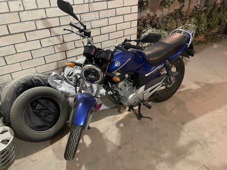 2012 Yamaha YBR125, синий, 160000 рублей, вид 1