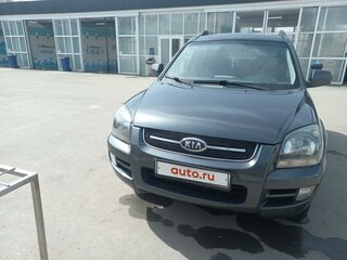 2008 Kia Sportage II, серый, 840000 рублей, вид 4