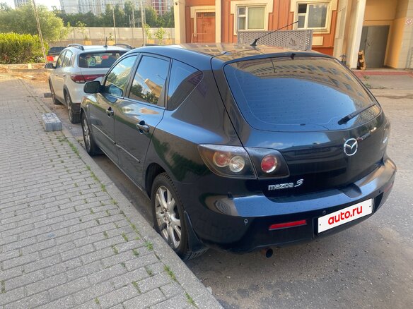 2007 Mazda 3 I (BK) Рестайлинг, чёрный, 600000 рублей - вид 5