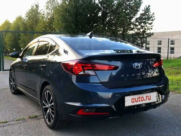 2019 Hyundai Elantra VI (AD) Рестайлинг, синий, 1835000 рублей - вид 16