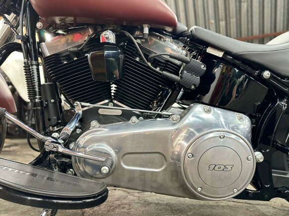 2017 Harley-Davidson Softail Slim, оранжевый, 1150000 рублей - вид 21