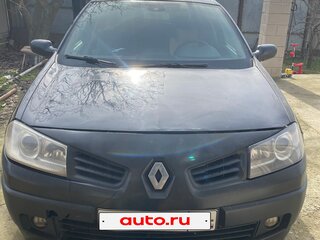 2008 Renault Megane II Рестайлинг, чёрный, 370000 рублей, вид 1