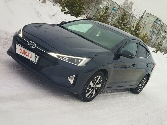 2019 Hyundai Elantra VI (AD) Рестайлинг, синий, 1835000 рублей - вид 19