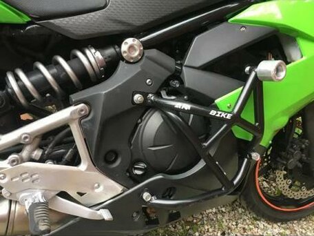 2012 Kawasaki ER-4F (Ninja 400R), зелёный, 520000 рублей, вид 1