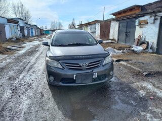 2010 Toyota Corolla X (E140, E150) Рестайлинг, серый, 900000 рублей, вид 1