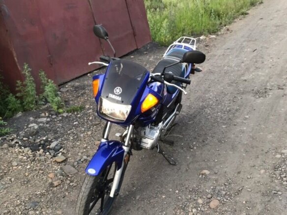 2012 Yamaha YBR125, синий, 160000 рублей - вид 6
