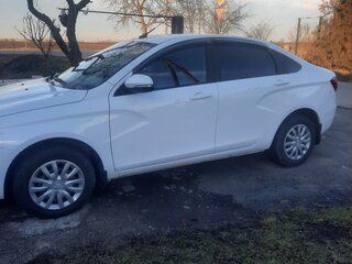 2019 Lada (ВАЗ) Vesta I, белый, 1500000 рублей, вид 4