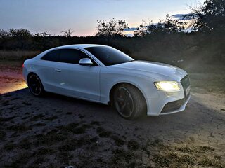 2008 Audi A5 I (8T), белый, 1100000 рублей, вид 2