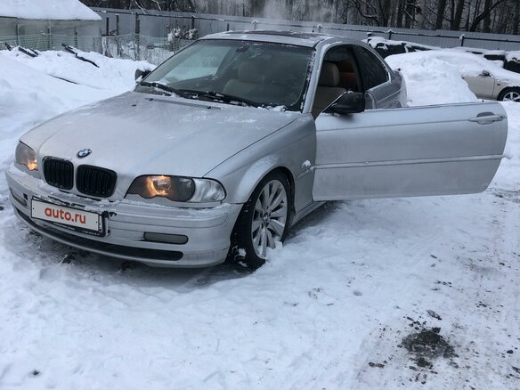 2001 BMW 3 серии 325i IV (E46), серебристый - вид 1