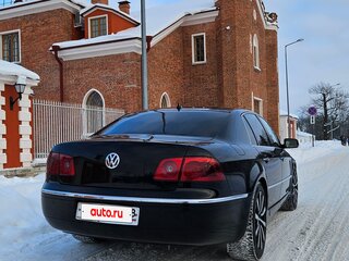 2009 Volkswagen Phaeton I, чёрный, 1400000 рублей, вид 5
