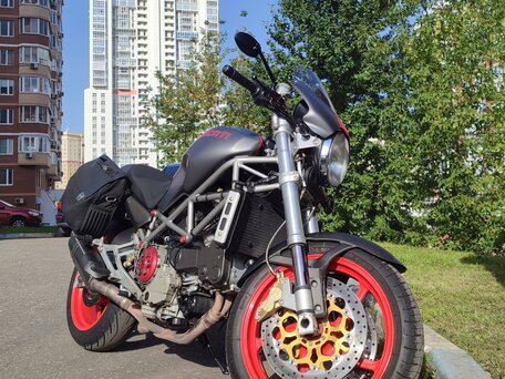 2002 Ducati Monster S4, серый, 390000 рублей, вид 3