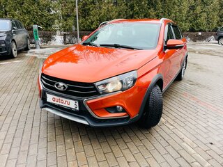 2019 Lada (ВАЗ) Vesta SW Cross I, оранжевый, 1138355 рублей, вид 2