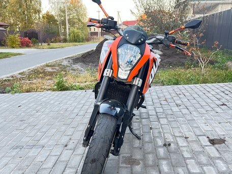 2012 KTM 200 Duke, оранжевый, 230000 рублей, вид 1