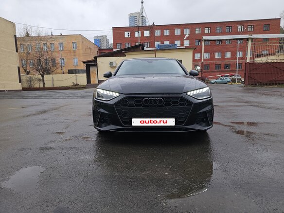 2021 Audi A4 45 TFSI V (B9) Рестайлинг, чёрный, 4100000 рублей