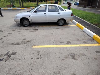 2002 Lada (ВАЗ) 2110, серебристый, 95000 рублей, вид 5
