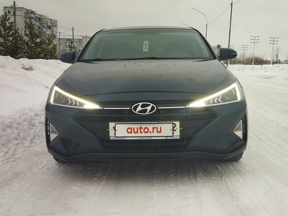 2019 Hyundai Elantra VI (AD) Рестайлинг, синий, 1835000 рублей - вид 11