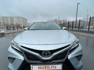 2018 Toyota Camry US Market VIII (XV70), серебристый, 2700000 рублей, вид 5