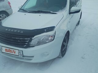 2014 Lada (ВАЗ) Granta I, белый, 440000 рублей, вид 3