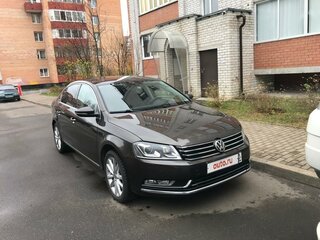 2012 Volkswagen Passat B7, коричневый, 1350000 рублей, вид 2