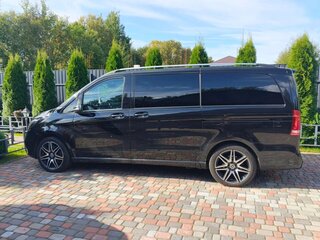 2023 Mercedes-Benz V-Класс Long 300 d длинный III (W447) Рестайлинг, чёрный, 8500000 рублей, вид 3