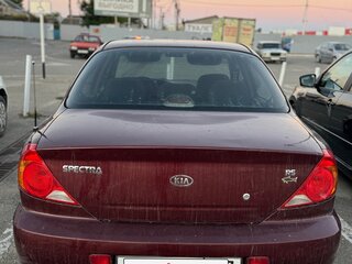 2006 Kia Spectra I Рестайлинг 2, красный, 228000 рублей, вид 3