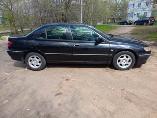 2002 Peugeot 406 I Рестайлинг, чёрный, 145000 рублей, вид 2