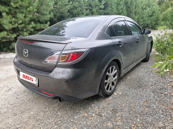 2012 Mazda 6 II (GH) Рестайлинг, серый, 1250000 рублей - вид 3