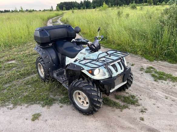 2012 Stels ATV-500, белый, 350000 рублей