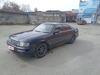 1995 Toyota Crown IX (S140), синий, 333000 рублей, вид 1
