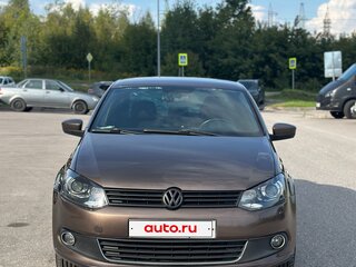 2014 Volkswagen Polo V, коричневый, 850000 рублей, вид 2