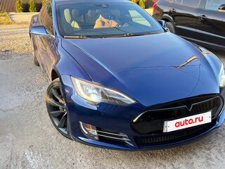 2016 Tesla Model S 90D I, синий, 2450000 рублей, вид 3