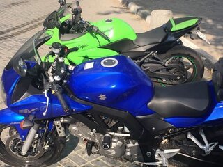 2007 Suzuki SV 650, синий, 320000 рублей, вид 1